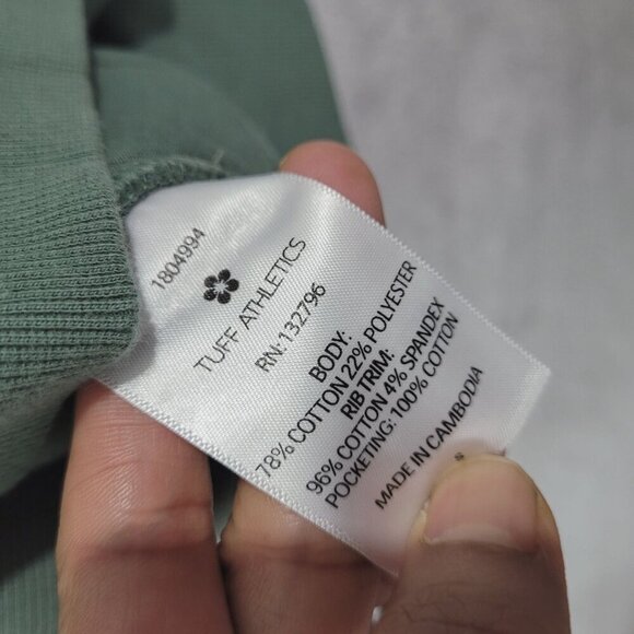 NEW Tuff Athletics Womens S Crewneck Sweatshirt Pullover  H756 - Picture 6 of 9